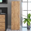 Ντουλάπι κουζίνας Giza Megapap από μελαμίνη χρώμα atlantic pine 45x42x160εκ.