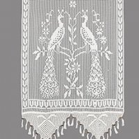 Traditional kitchen curtains