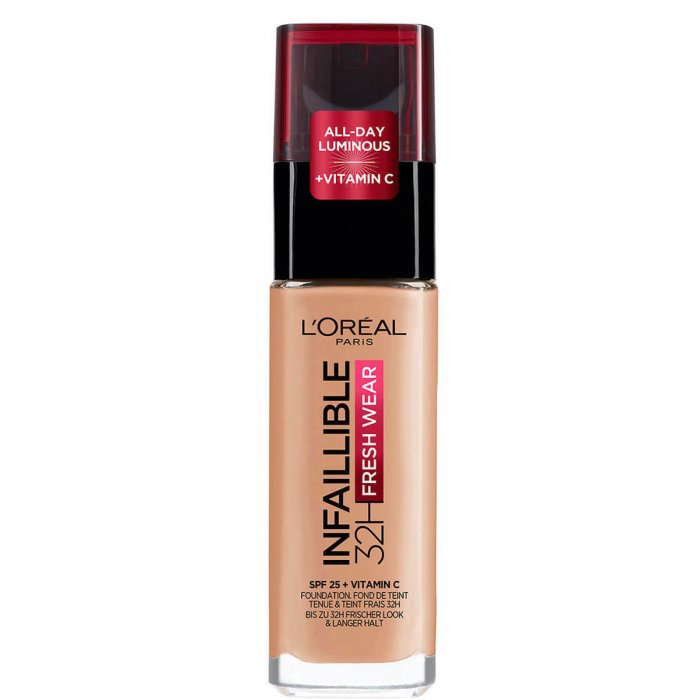L'Oreal Paris Infaillible 24H Fresh Wear Liquid Make Up 235 Honey 30ml