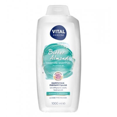 Bitter Almond Vital Hair Shampoo Farcom 1000 ml