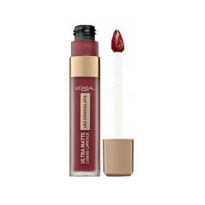 L'Oreal Les Chocolats Matte Liquid Κραγιόν 864 Tasty Ruby