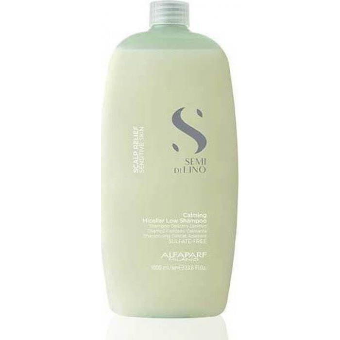 Alfaparf Milano Semi di Lino Scalp Relief Calming Micellar Low Shampoo 1000ml