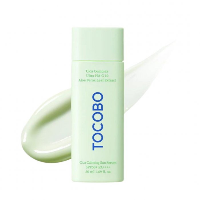 Tocobo Soothing Face Serum SPF50 With Centella Asiatica for Acne 50ml