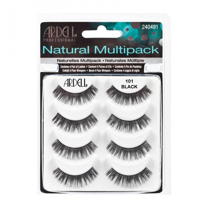 Ardell Natural Multipack 101 Black (4 Pack)