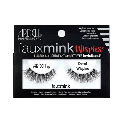 Ardell Faux Mink Lashes - Wispies Black