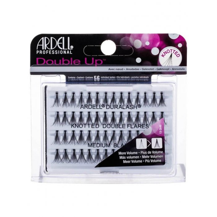 Ardell Double Up Knotted Flares Medium Black
