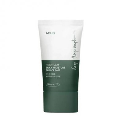 Anua Heartleaf Silky Moisture Sun Cream SPF 50 PA 50ml