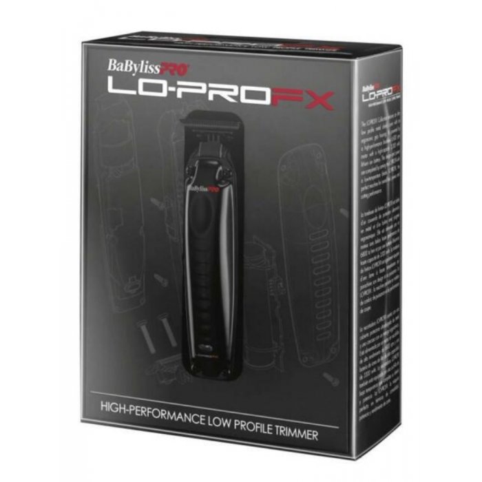 Babyliss Pro Lo-Profx Κουρευτική Μηχανή Μαύρη FX726E