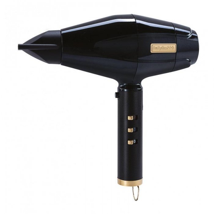 Babyliss Black FXBDB1E Ionic Επαγγελματικό Πιστολάκι Μαλλιών με Φυσούνα 2200W