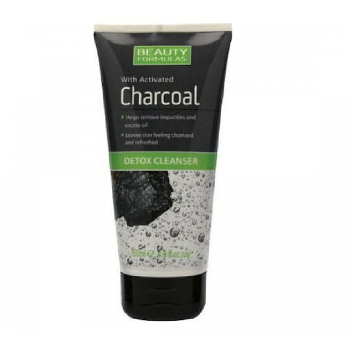 Beauty Formulas Activated Charcoal Detox Cleanser 150ml