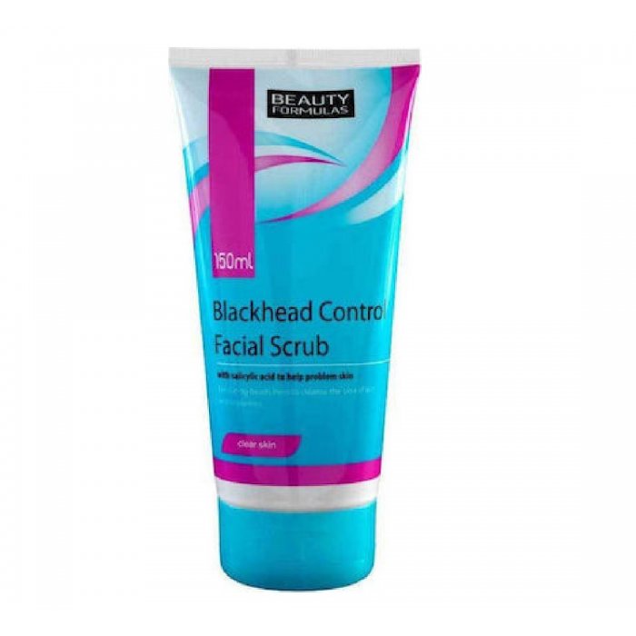 Beauty Formulas Blackhead Control Facial Scrub 150ml