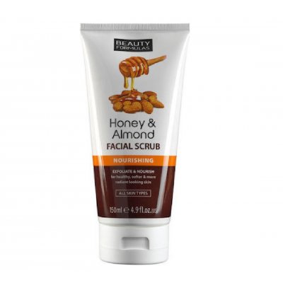 Beauty Formulas Honey & Almond Facial Scrub 150ml