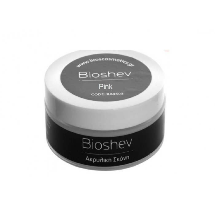 Bioshev Professional Acrylic Nail Powder Pink 45gr