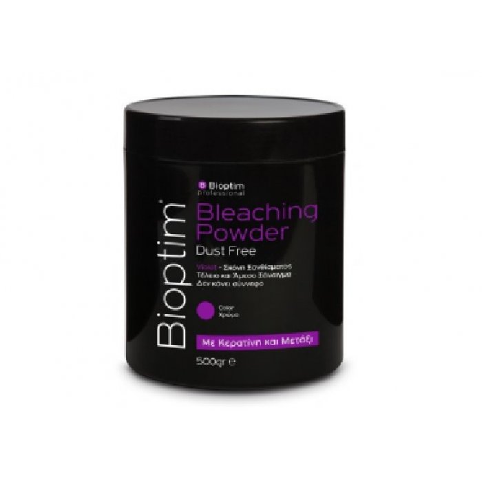 Bioshev Professional Bioptim Bleaching Powder Dust Free Violet Color 500gr