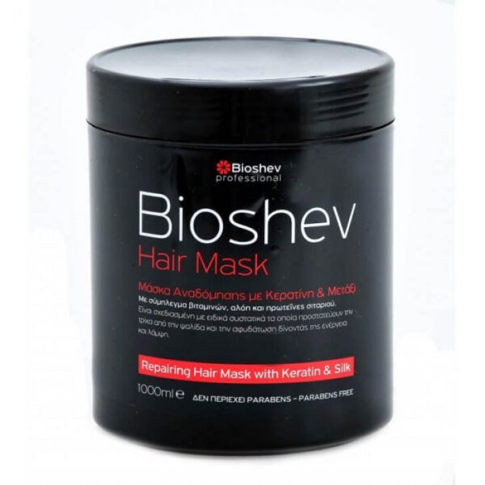 Bioshev Professional Hair Mask With Keratin & Silk 1000ml