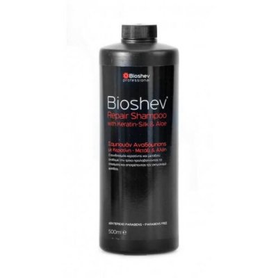 Bioshev Professional Shampoo With Keratin, Silk & Aloe 500ml