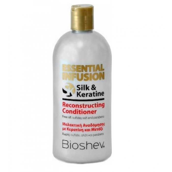 Bioshev Essential Infusion Silk & Keratin Reconstrusting Conditioner 500ml