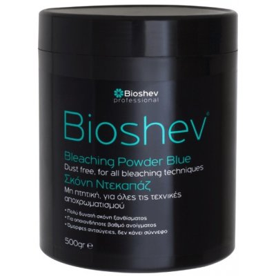 Bioshev Professional Bleaching Powder Blue Dust Free 500gr