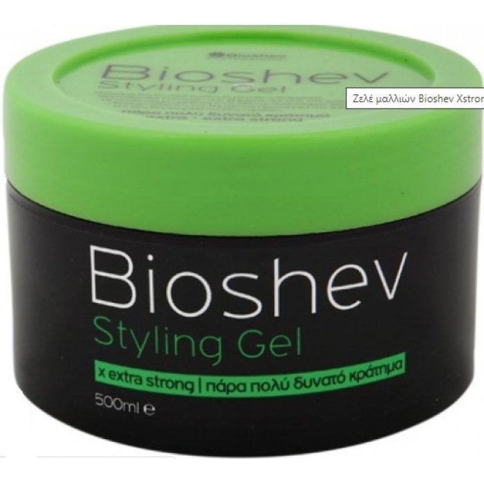 Bioshev Professional Extra Strong Styling Gel 500ml