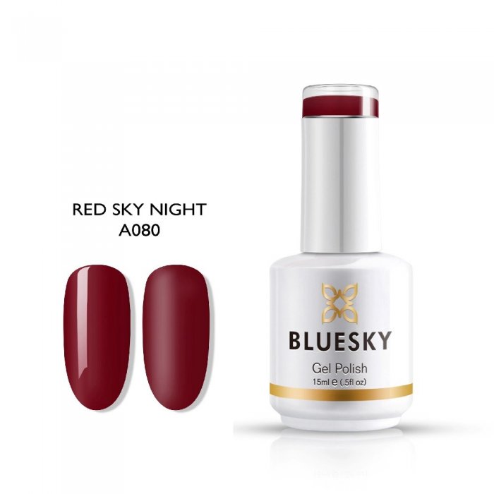 Bluesky Uv Gel Polish A080 Red Sky Night 15ml