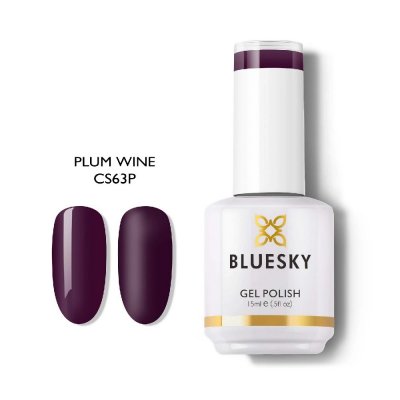 Bluesky Uv Gel Polish CS63 Plum Wine 15ml