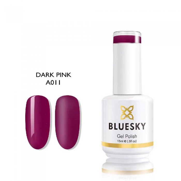 Bluesky Uv Gel Polish Dark Pink A011 15ml