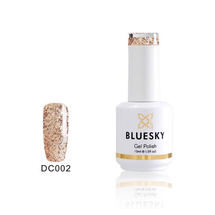 Bluesky Uv Gel Polish Gold Button DC02P 15ml