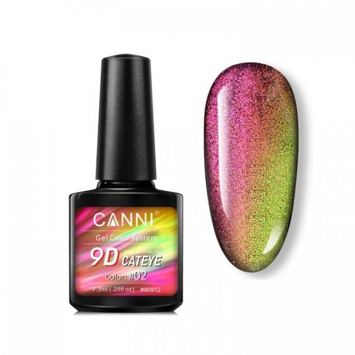 Canni 9D Cat Εye #02 7.3ml