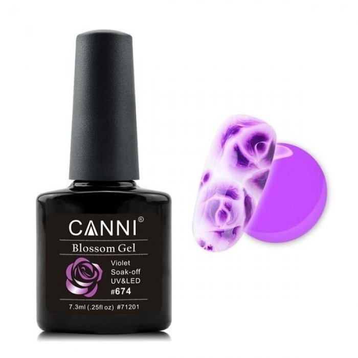 Canni Blossom Gel 674 Violet 7.3ml