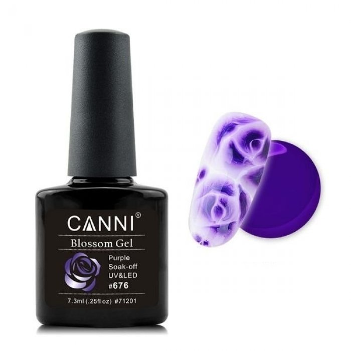 Canni Blossom Gel 676 Purple 7.3ml