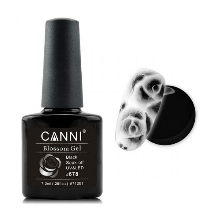 Canni Blossom Gel 678 Black 7.3ml