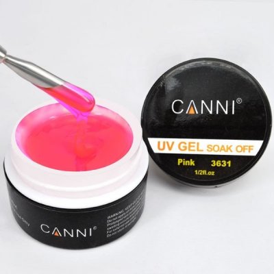 Canni Builder Gel Soak Off Pink 15ml