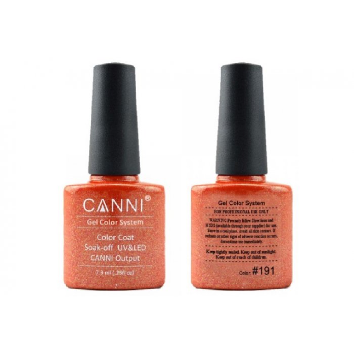 Canni Gel Color System 191 Dazzling Orange 7.3ml
