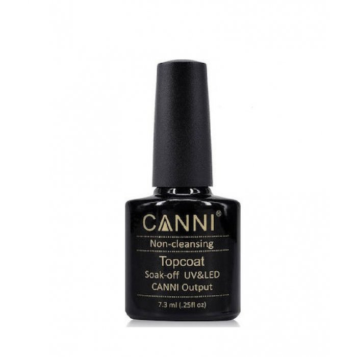 Canni Gel Color System Top Coat Soak Off 7.3ml