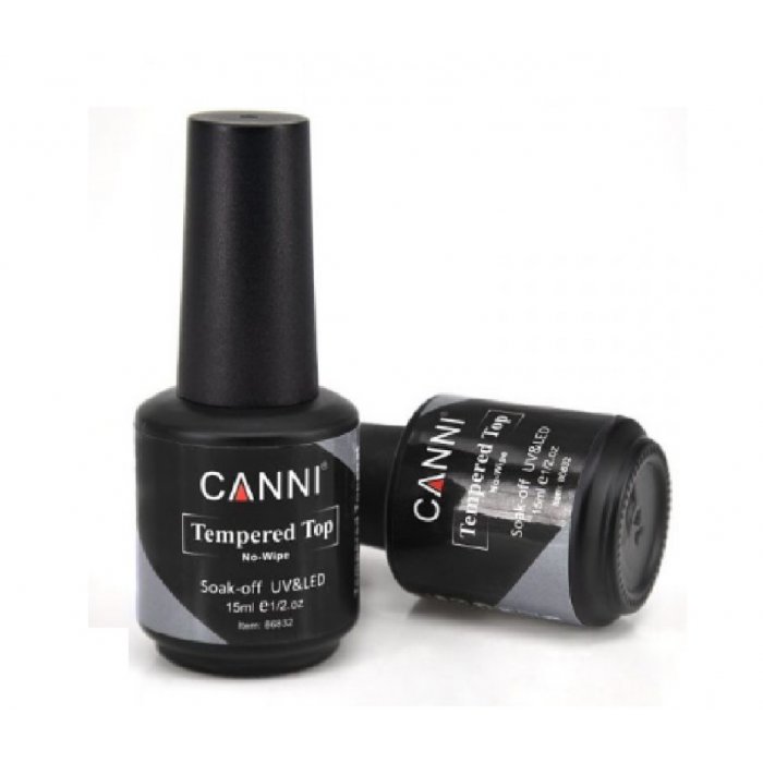 Canni Nail Art Top Coat Tempered 15ml