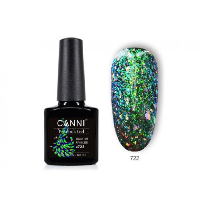 Canni Peacock Gel 722 7.3ml