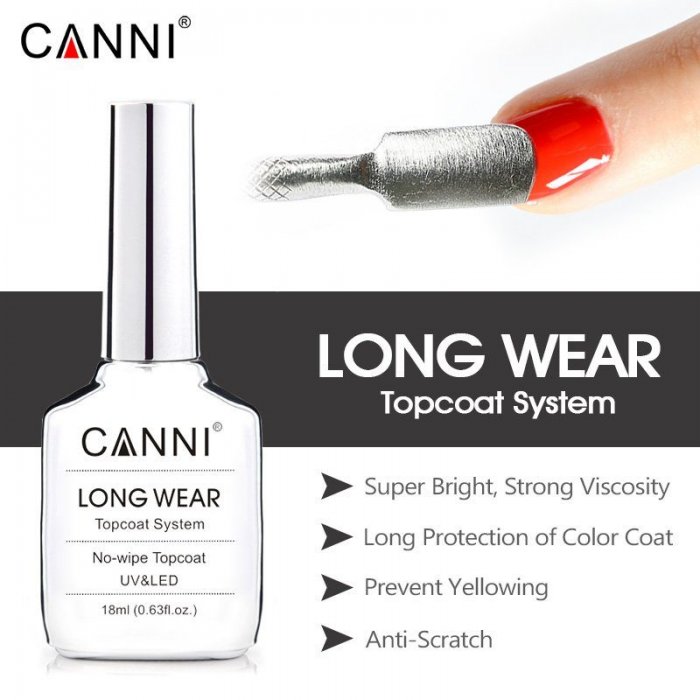 Canni Top Coat Long Wear 18ml