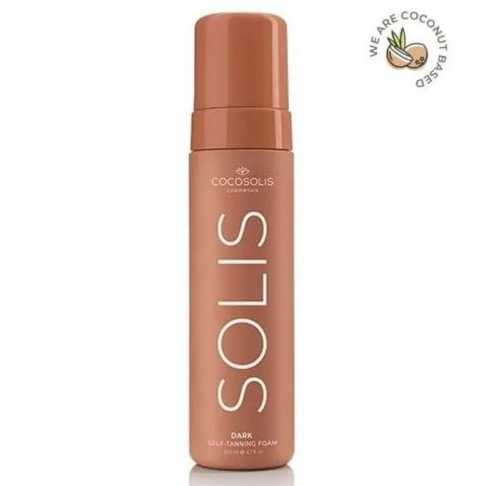 Cocosolis Organic Solis Self Tanning Foam Dark 200ml