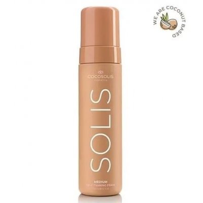 Cocosolis Organic Solis Self Tanning Foam Medium 200ml