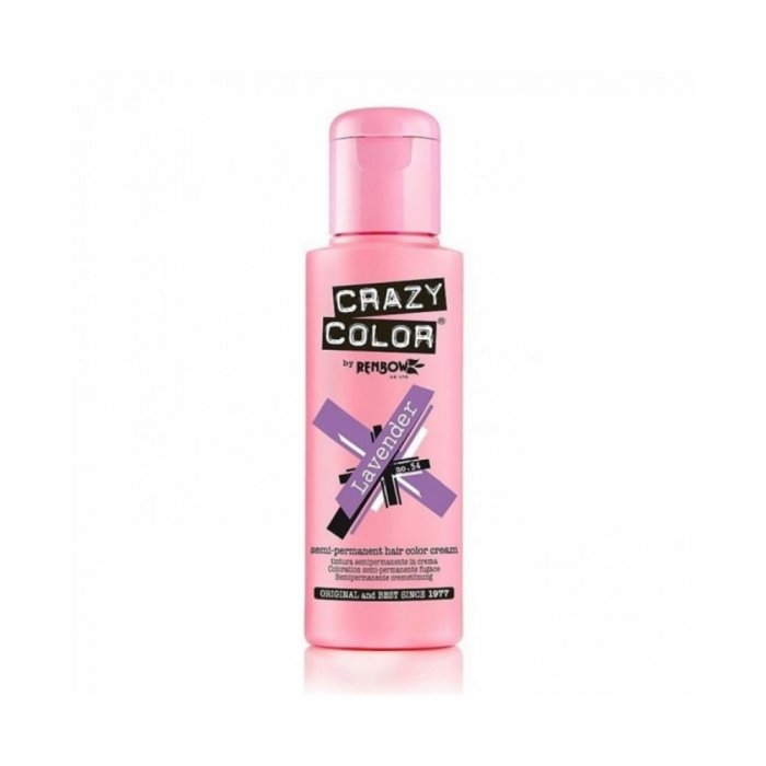 Crazy Color Ημιμόνιμη Κρέμα Βαφή 54 Lavender 100ml