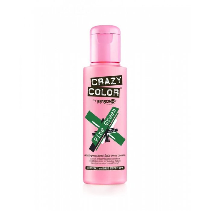 Crazy Color Ημιμόνιμη Κρέμα Βαφή 46 Pine Green 100ml