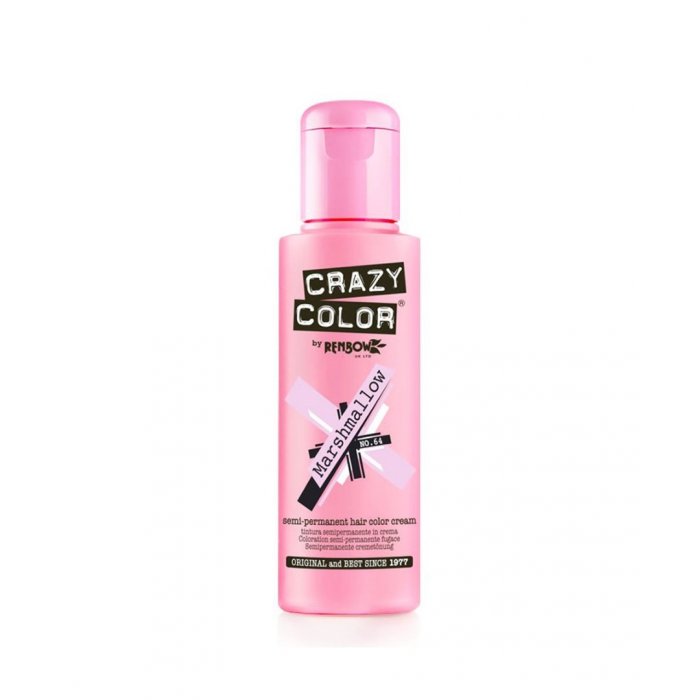 Crazy Color Ημιμόνιμη Κρέμα Βαφή 64 Marshmallow 100ml