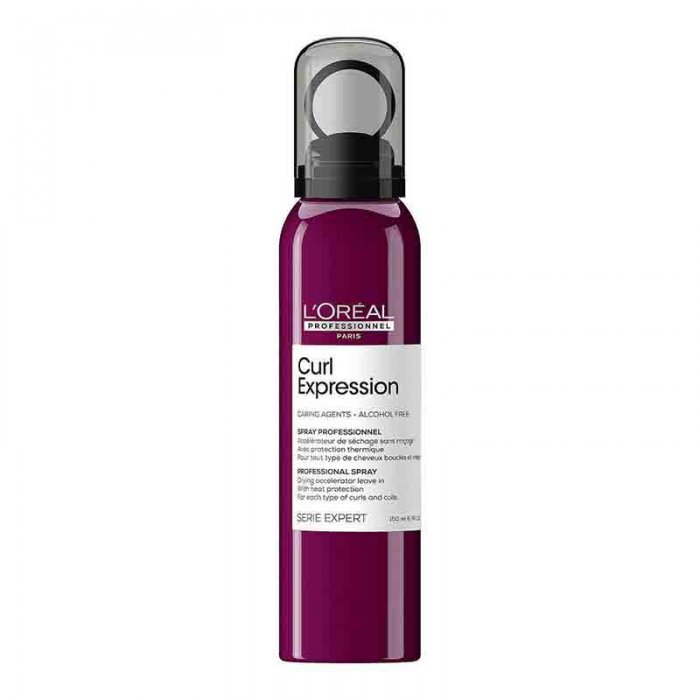 Curly Hair Spray for Quick Drying LOreal Professionnel Serie Expert Curl Expression 150ml