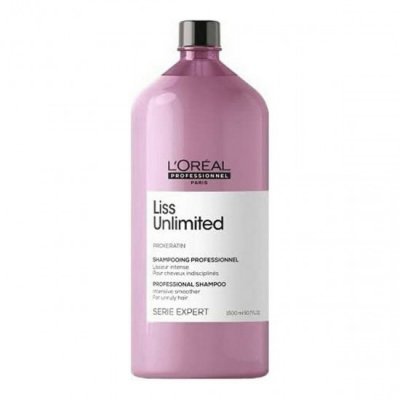 L'Oreal Professionnel Serie Expert Liss Unlimited Shampoo Anti-Frizz for All Hair Types 1500ml