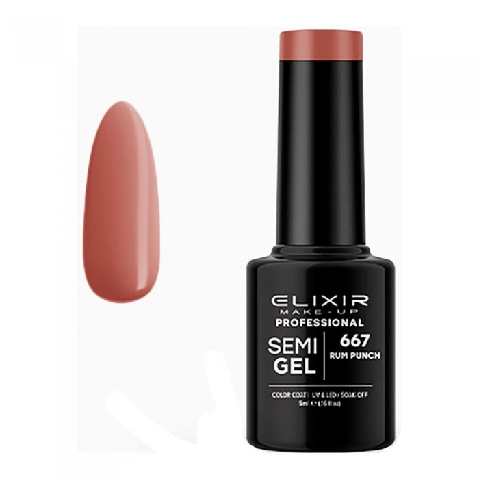 Elixir Make Up Semigel 667 Rum Punch 5ml