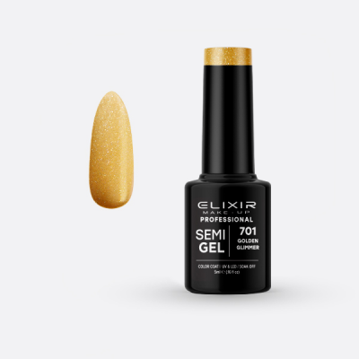 Elixir Make Up Semigel 701 Golden Glimmer 5ml