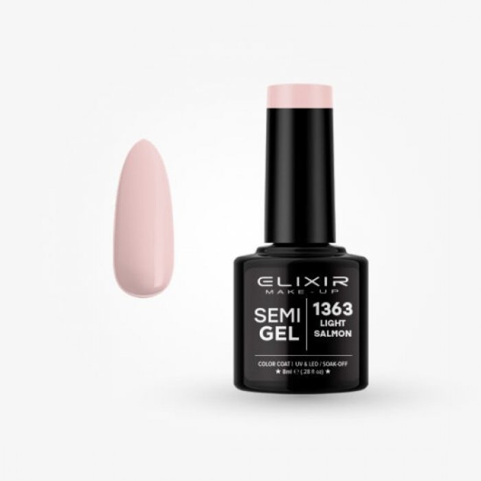 Elixir Make Up Semigel 1363 Light Salmon 8ml