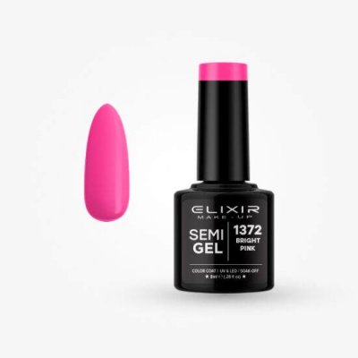 Elixir Make Up Semigel 1372 Bright Pink 8ml
