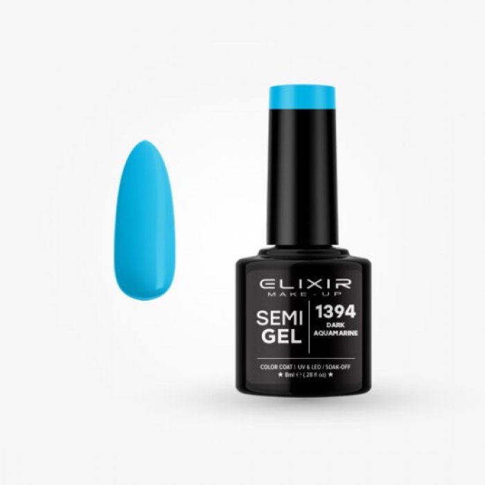 Elixir Make Up Semigel 1394 Dark Aquamarine 8ml