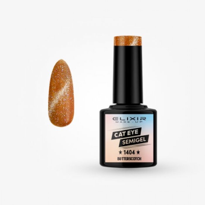 Elixir Make Up Cat Eye Semigel 1404 Butterscotch 8ml